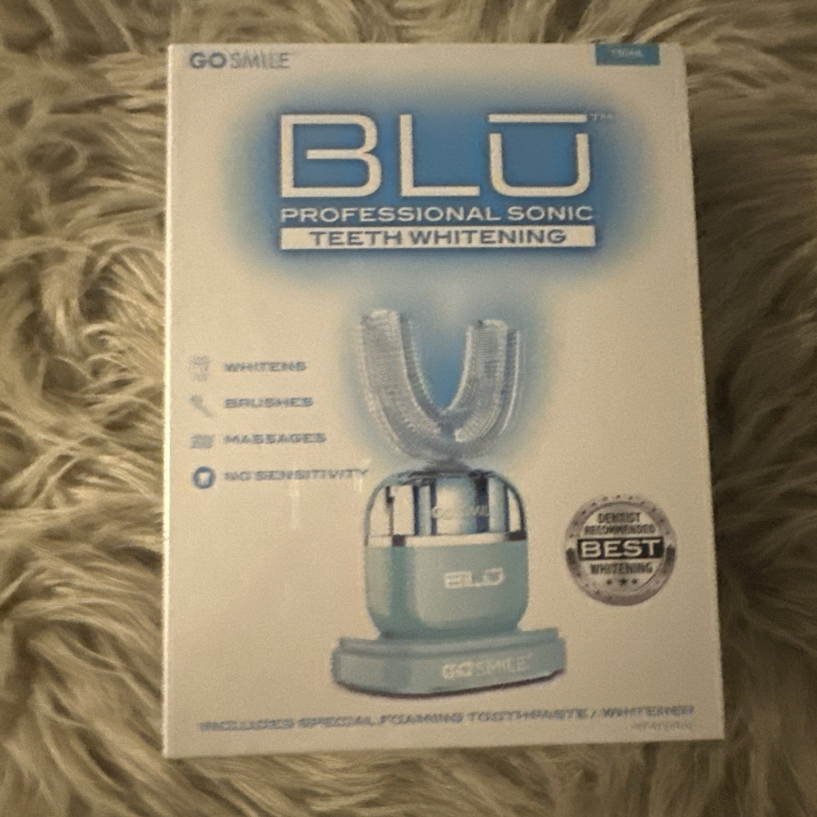 Go Smile Blu Professional Sonic Teeth Whitening New Still Wrapped