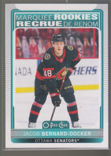 2021-22 O-Pee-Chee #528: Jacob Bernard-Docker MARQUEE ROOKIES