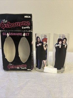 OZZY OSBOURNE The Osbourne Family Shot Glasses