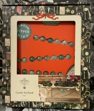 ➿ John Derian - 5' Glass Candy Garland London Ginger VTG Style Home Decor🆕