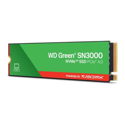 WD Green SN3000 2TB M.2 2280 NVMe Internal SSD, Up to 5,000MB/s Read