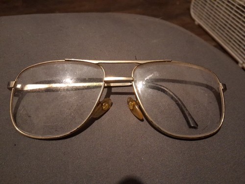 Vintage American OpticalAO 1/1012K GF Pilot Eyeglass Frames AS-IS One Arm Miss