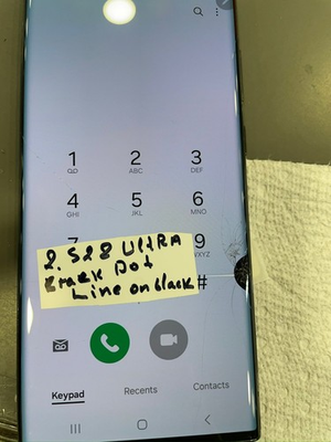 #ad OEM OLED Pull For Samsung Galaxy S22 Ultra LCD Display DAMAGED SCREEN ONLY $99.99