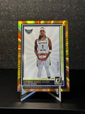 2025 Panini Donruss Myisha Hines-Allen Orange Laser /199 Dallas Wings