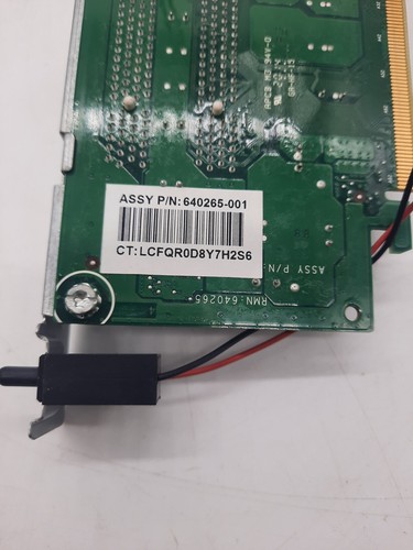 HP 638943-001 PCI-RISER for RP5800 POS 640265-001 - Picture 3 of 3