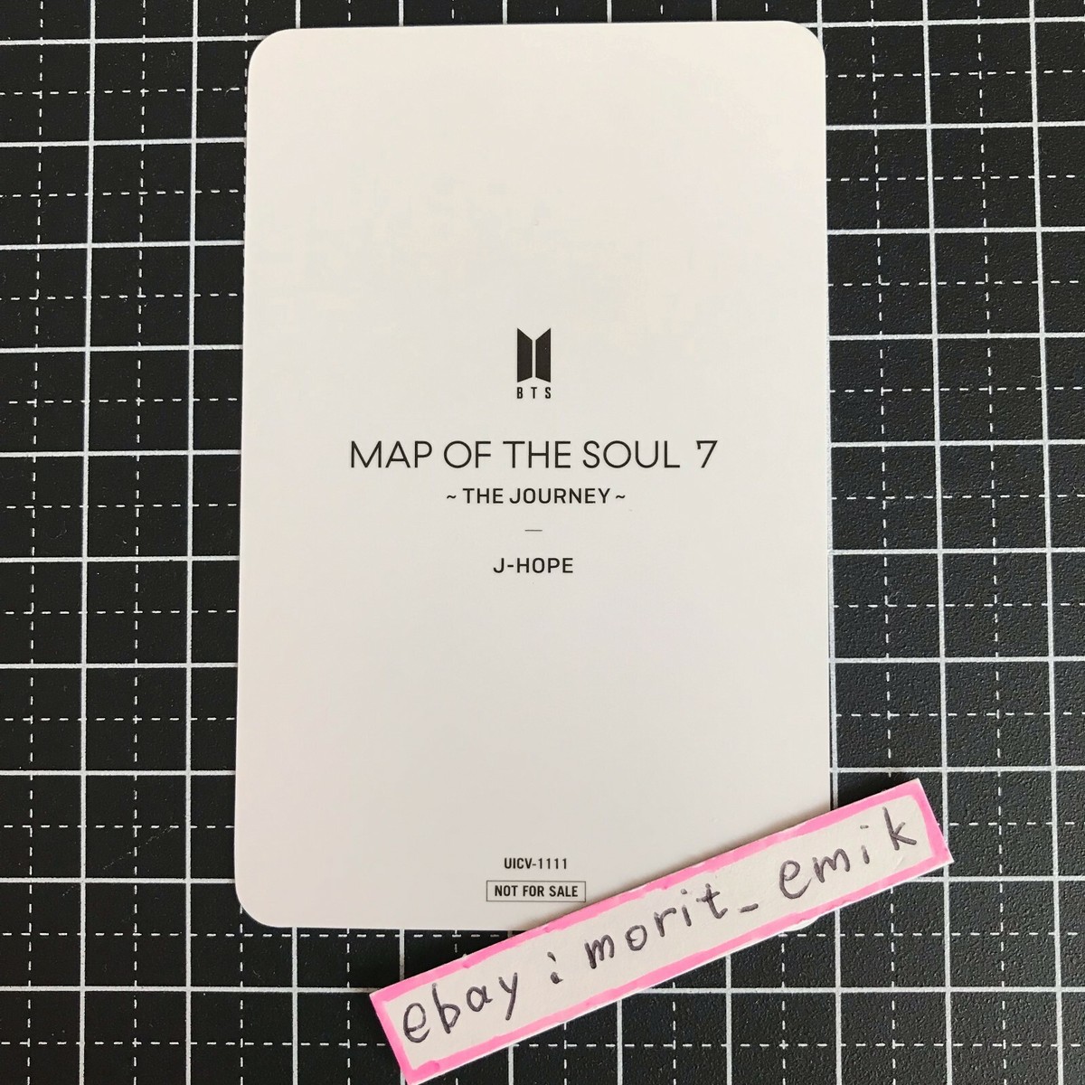 防弾少年団(BTS) - BTS MAP OF THE SOUL :7~THE JOURNEYポストカード BTS MAP OF THE SOUL: 7 THE JOURNEY OFFICIAL JAPANESE ALBUM