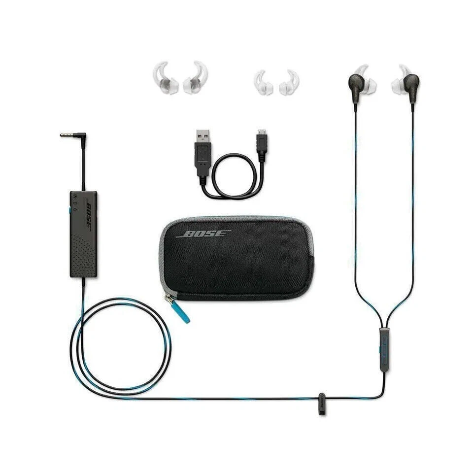 Bose QuietComfort 20 Noise Cancelling Kopfhörer Bose Earbuds QC20 für Android/iOS - Bild 3 von 4