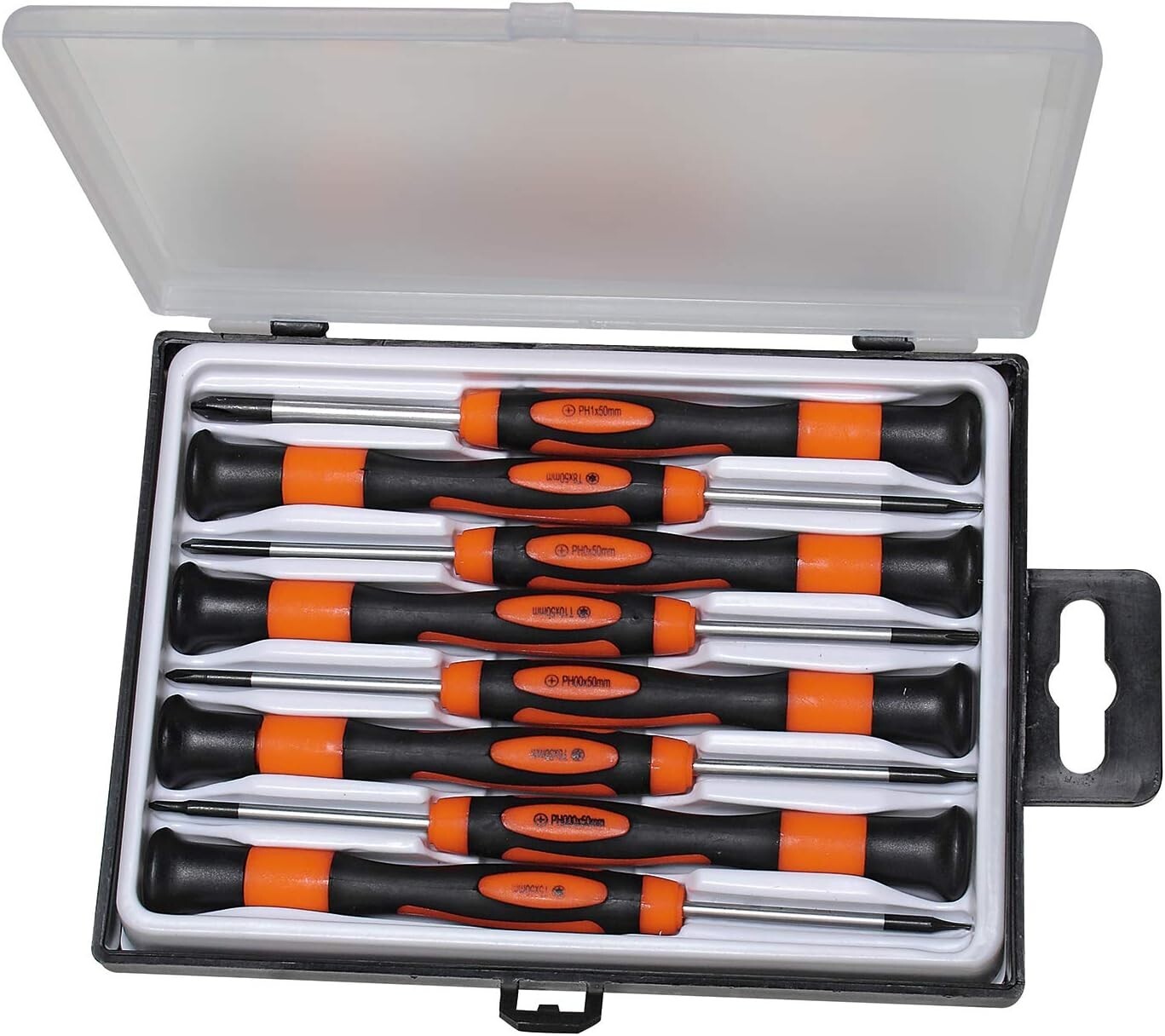 CACCIAVITI DI PRECISIONE TORX E PHILIPS PH+TX SERIE 8 PEZZI 1463488 VALEX