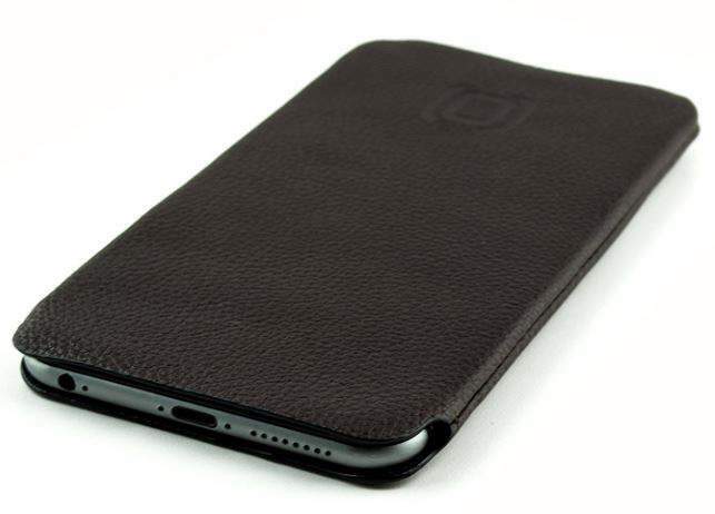 IPhone Se Screen Cover Ultra Slim Leather Sleeve For IPhone SE 3/2, IPhone 8/7/6, 12 Mini – Qi Wireless Compatible Dockem Synthetic Leather Phone Pouch - Foto 2