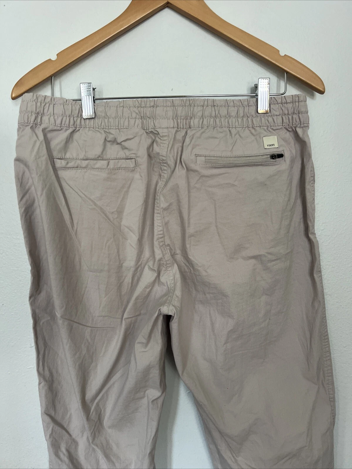 vuori active ripstop elastic waist hiking pants