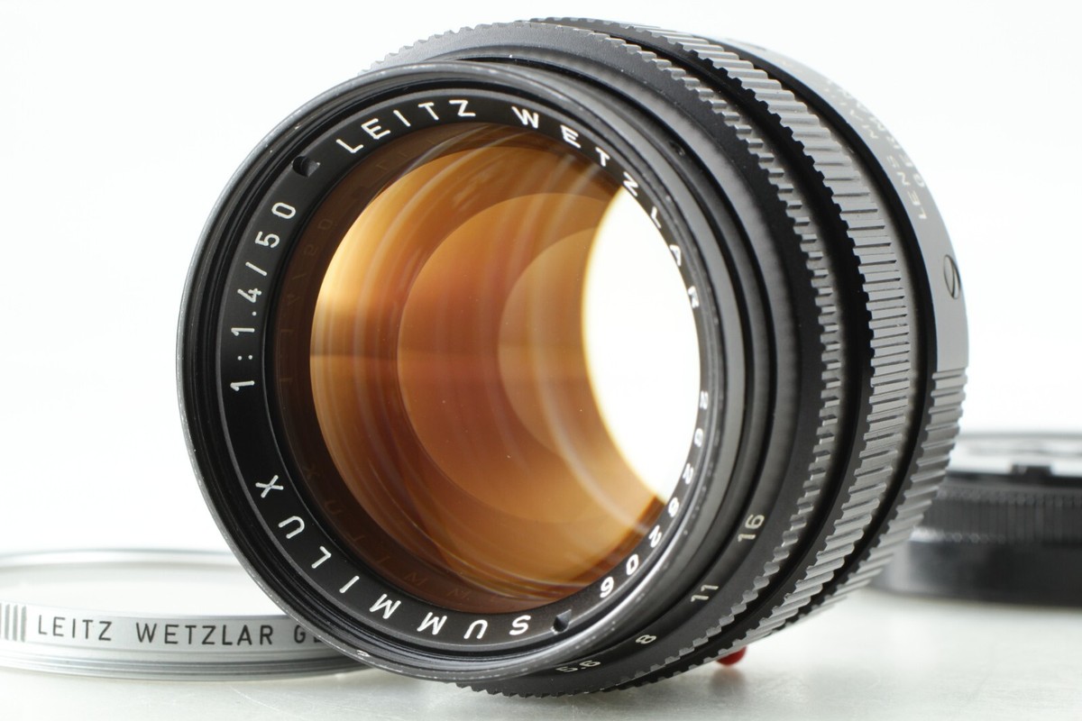 LEICA Summilux M 50mm f/1.4 Black E43 Ver.2 II 2nd Lens LEICA Summilux M 50mm f/1.4 Black E43 Ver.2 II 2nd Lens