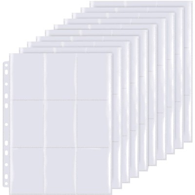 Sammelkarten Hüllen, Sammelmappe, 720 Karten, 40 Seiten, Transparent, Standar...