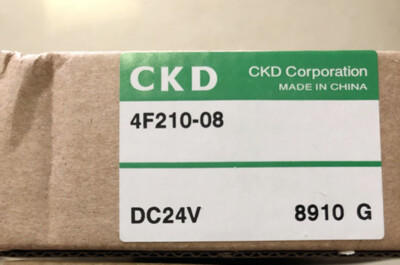 4F210-08 1PCS Brand New CKD 4F210-08-DC24V Solenoid Valve Fast delivery