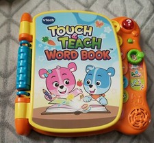 VTech Touch  Teach Word Book Learning Toy Tested/ Works