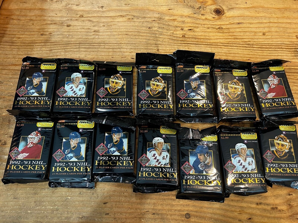 1992-93 NHL Hockey Player Cards Score Pinnacle Super Pack 27 Cards
