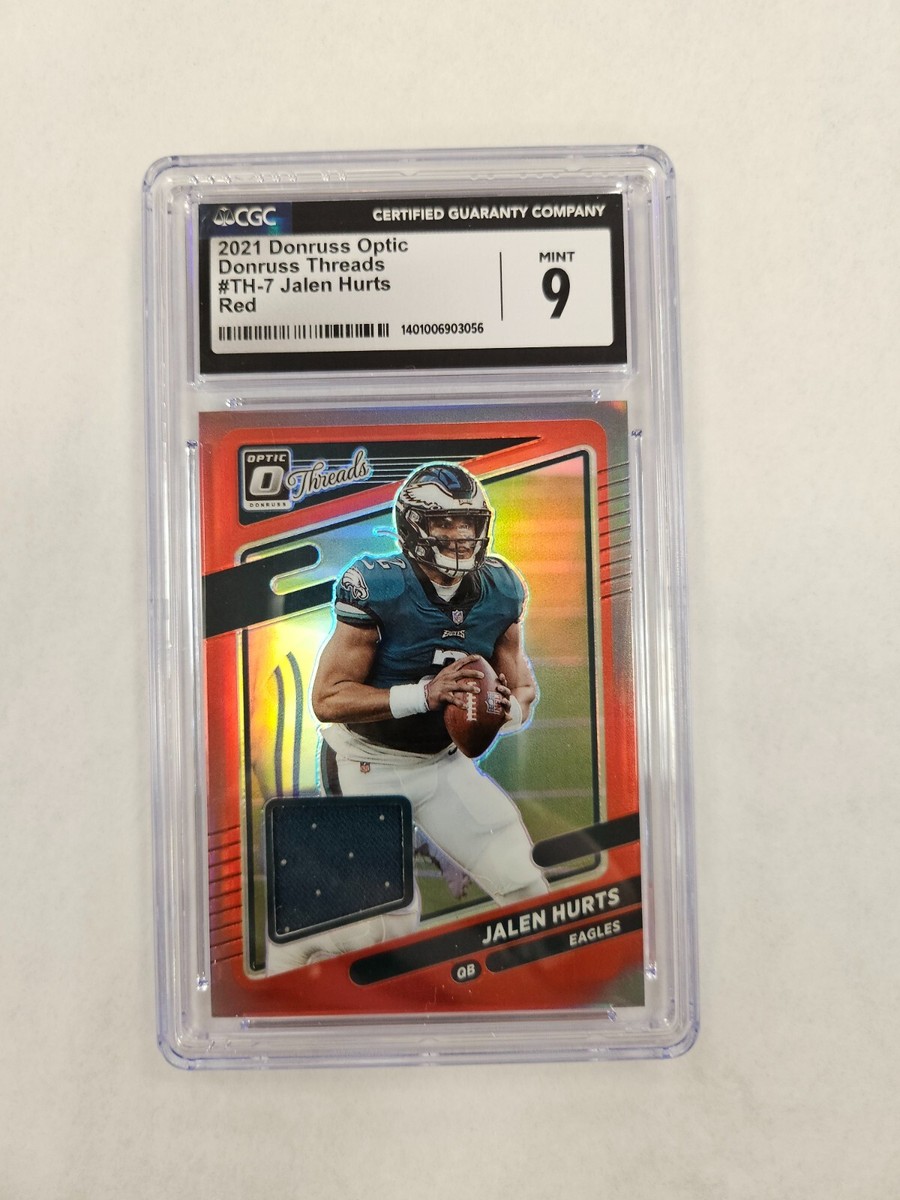 Buy 2021 Panini Donruss Optic - Donruss Threads Jalen Hurts #TH-7
