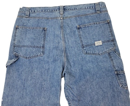 Signature by Levi Strauss & Co. Men's and Big Men's Carpenter Jeans Size 42×32 - Picture 3 of 16