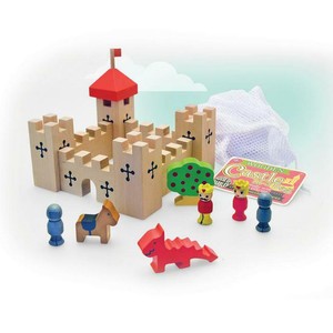 wooden castle toy