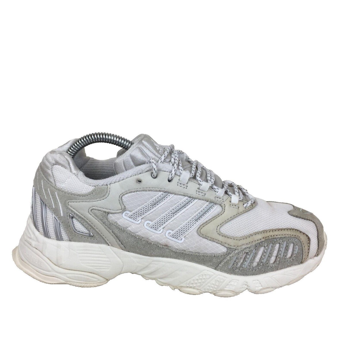 Adidas Torsion TRDC Grey Fabric Suede Sports Sneaker Trainer