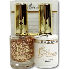 IGel Beauty Gel Nail Polish 0.5oz Gel DUO DD161- 24 CARAT