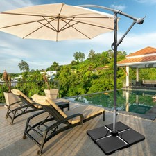 Coral Coast 75 Lb European Patio Umbrella Stand Black 075ed B For Sale Online Ebay