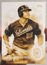JUAN SOTO 2020 Topps TEAM 2030 GOLD SP 5X7 JUMBO CARD #/10 NEW YORK YANKEES