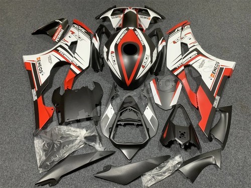 Matte Red White Black Fairing Kit for 08-16 Yamaha YZF R6 2008-2016 ABS Bodywork - Picture 4 of 6