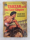 TARZAN AND THE LOST EMPIRE EDGAR RICE BURROUGHS DELL MAPBACK #536 VTG PB 1951