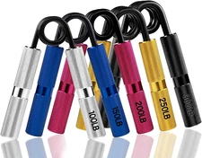 Xzyppci Hand Gripper Set,Heavy Grippers, Grip Strength Trainer