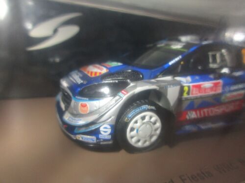 SPARK 1/43 FORD FIESTA WRC RALLY GREAT BRITAIN 2017 #2 TANAK JARVEOJA S5173 - Imagen 7 de 11