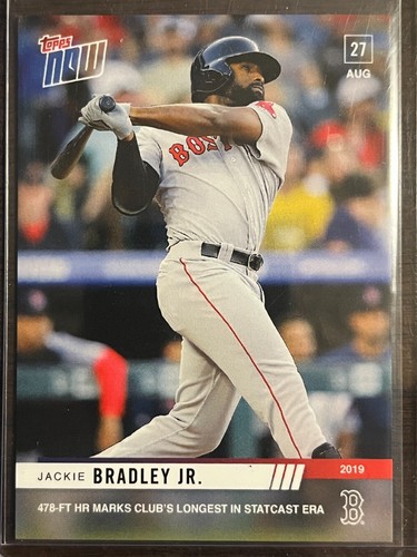 2019 Topps Now 757 Jackie Bradley Jr.