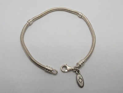 PANDORA Iconic Snake Chain Sterling Silver Lobster Clasp Bracelet