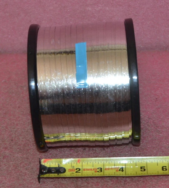 Alambre para tabular panel solar Sunwire Luvata 6,00 x 0,300 mm 5,59 kg P/N 3420000069. Foto 4 de 4