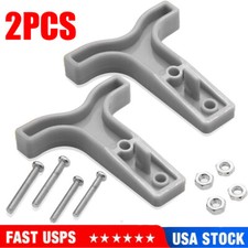 2 Battery Quick Connector Kit 600V 50AMP Plug Connect Disconnect Winch Handle