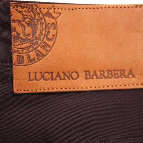 Luciano Barbera NWT 5 Pocket Jean Cut Pants Size 50 34 US In Solid Purple Cotton - Bild 8 von 12