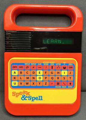 Classic Speak & N Spell Kahootz #09624 Electronic Learning Game Tested Works