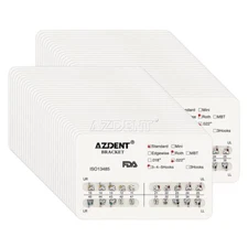 50Pack Soportes Estándar Dental Ortodoncia de Frenos Roth.022 Ganchos 3