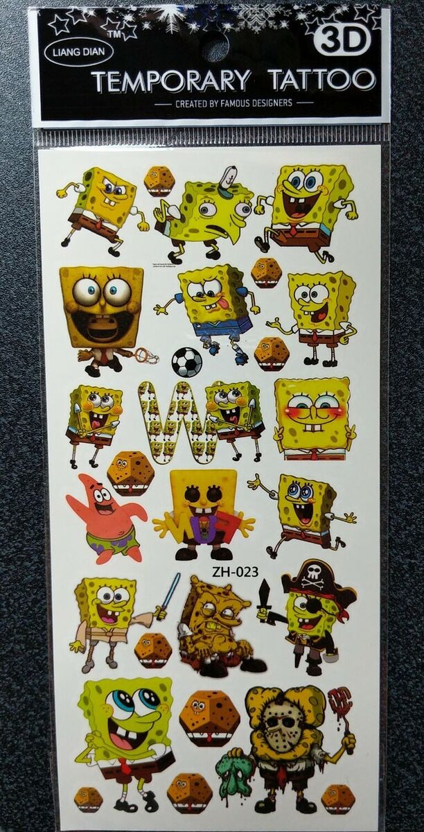 Getting Tattooed  Spongebob - Inked Magazine