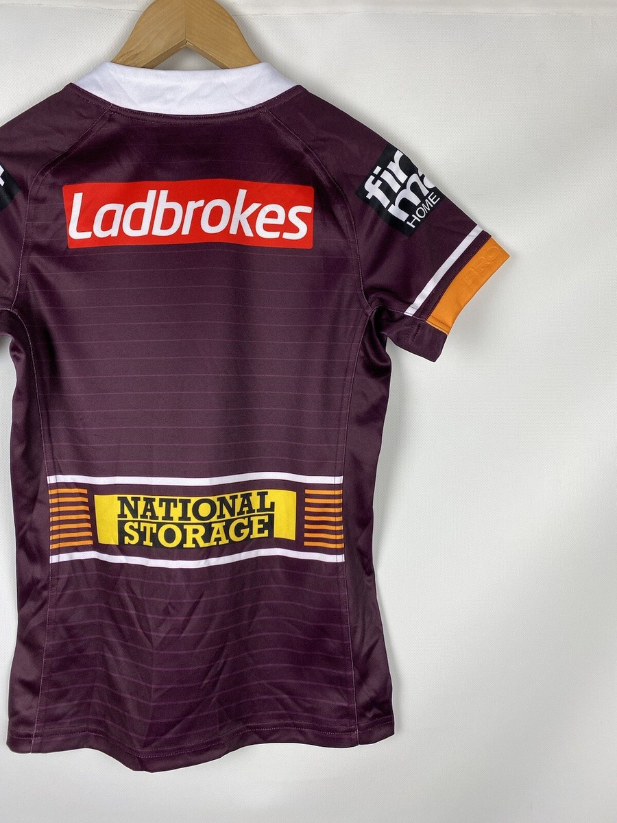 ウェア Brisbane Broncos NRL Asics Jersey M ASICS Brisbane Broncos NRL Home Jersey Rugby Shirt Size S | eBay