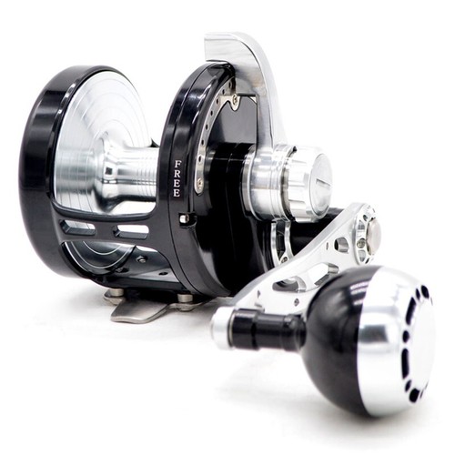 CAMEKOON Heavy Duty Lever Drag Reels Aluminum CNC Machined Boat Trolling Fishing - Picture 1 of 18