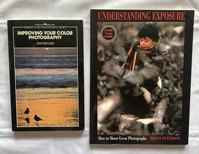 Learn to Improve Your Color & Exposure Photography Skills - Set of 2 Books 