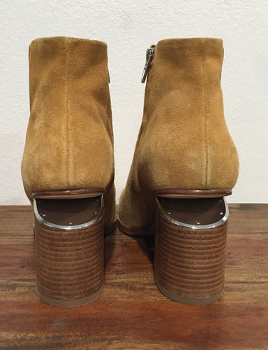 Alexander Wang Gabi Suede Bootie Ankle Boots 39 9 - Picture 2 of 11