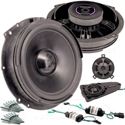 GROUND ZERO LAUTSPRECHER für VW T6 Multivan 2015-2019 Front 20cm Vorn 140W #BV5R