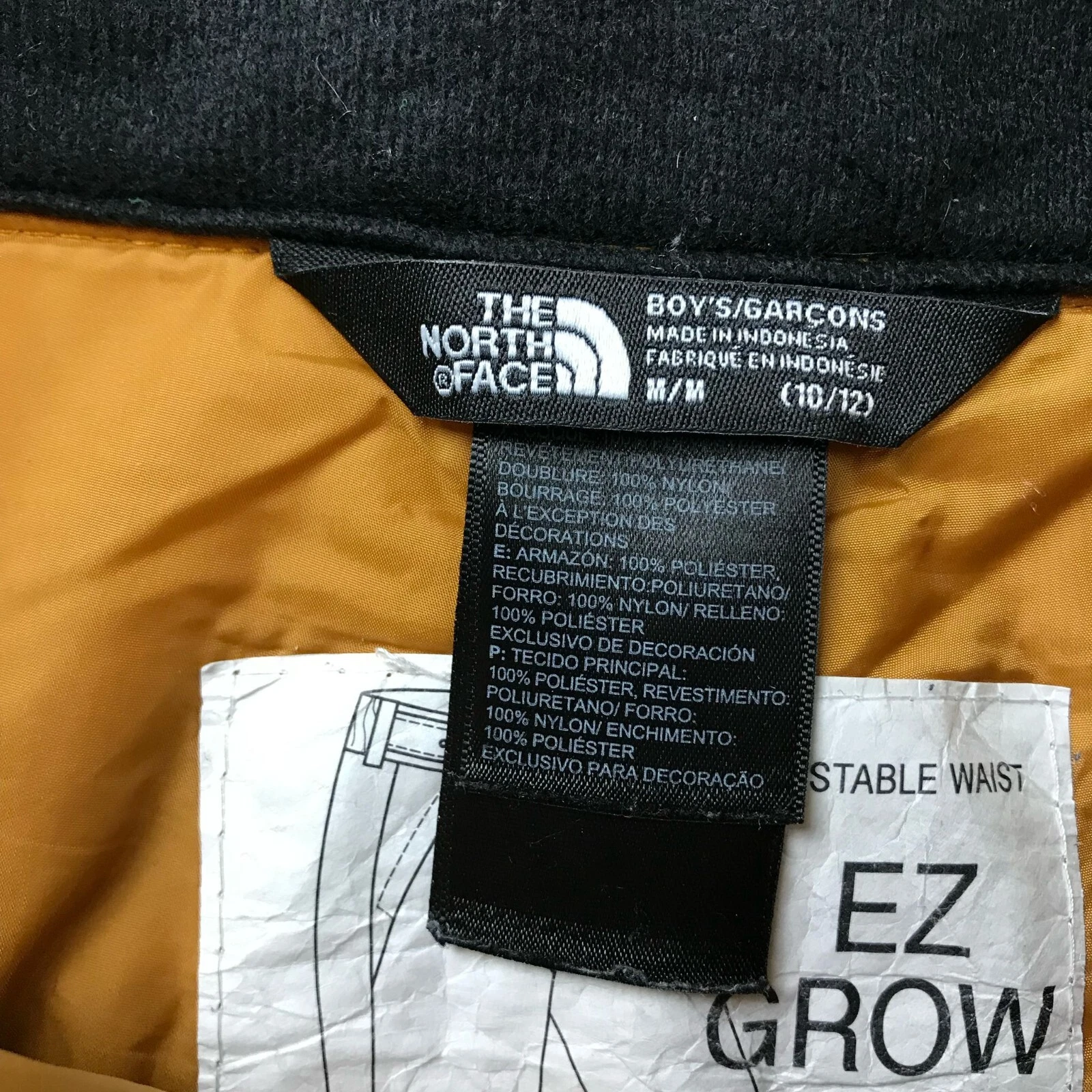 north-face snow straight leg ski pants