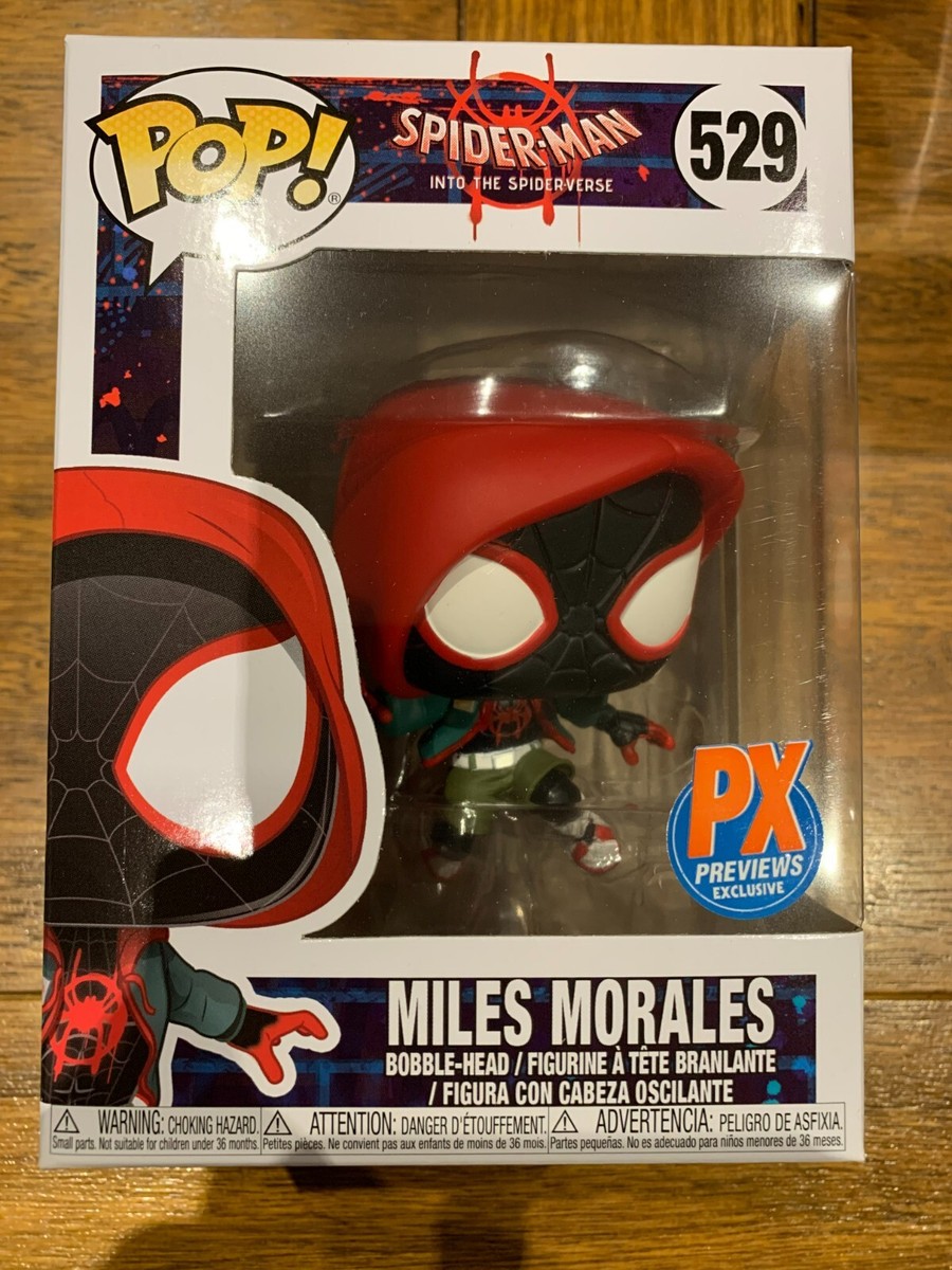 Funko Pop! Spider-Man Into the Spider-Verse #529 Miles Morales PX