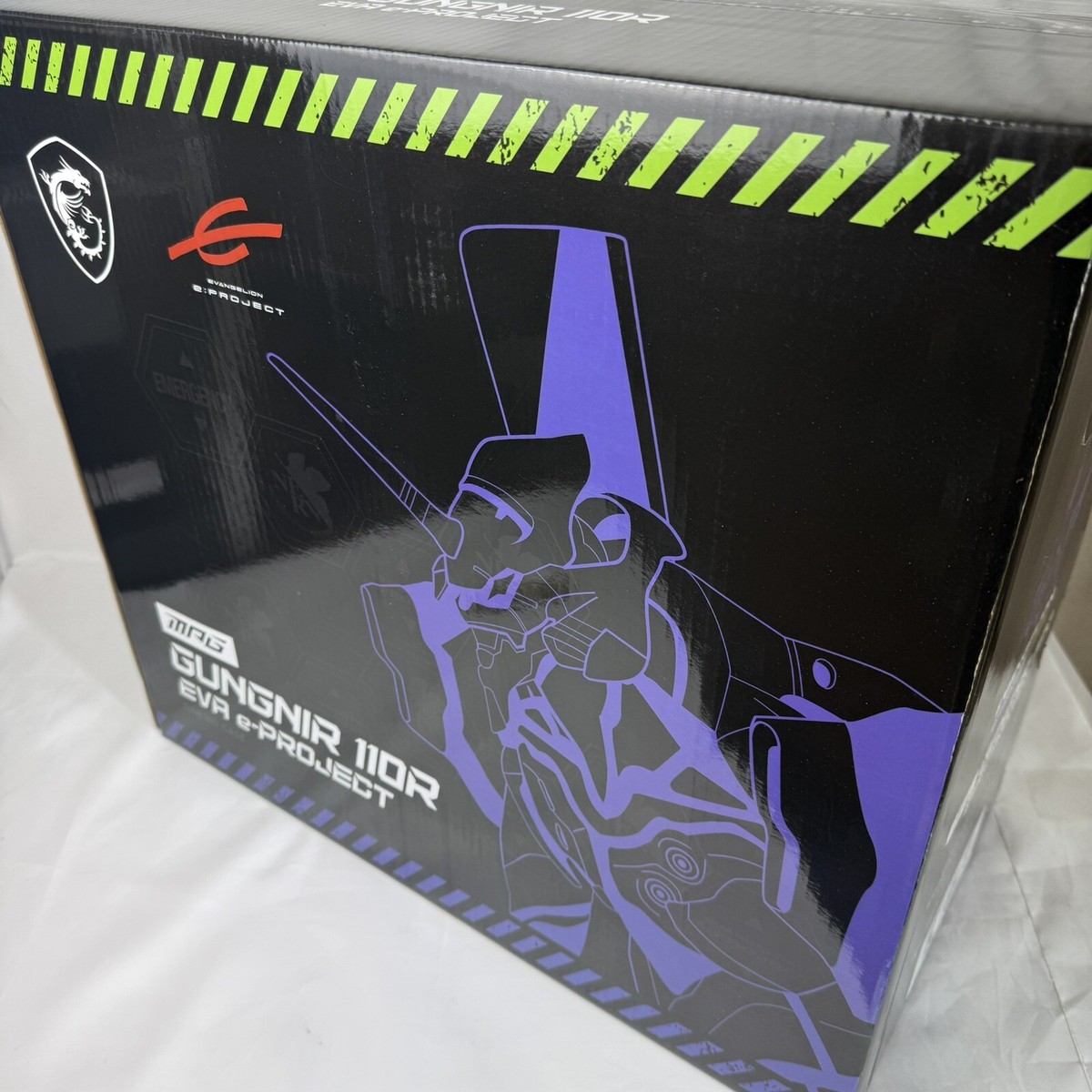 MSI x EVANGELION e:PROJECT PC Case MPG GUNGNIR 110R Collaboration