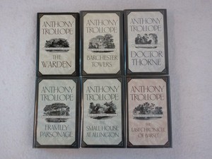 Lot-of-Anthony-Trollope-THE-BARSETSHIRE-NOVELS-Complete-6-Vol-Set-Oxford-1989