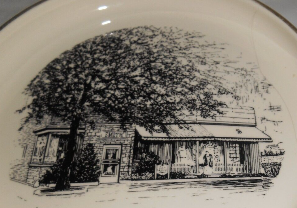 Smith's Furriers & Dry Cleaners Oak Lawn Illinois 6.75" diameter Dish Vintage eBay