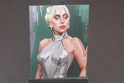 Prestigious Portraiture: Signed, Numbered, Limited Edition 1 of 1 ACEO Art PP53