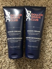 DSC Dollar Shave Club Shave Cream Rich for Extra Cushion, Sensitive Skin 6oz 2PK